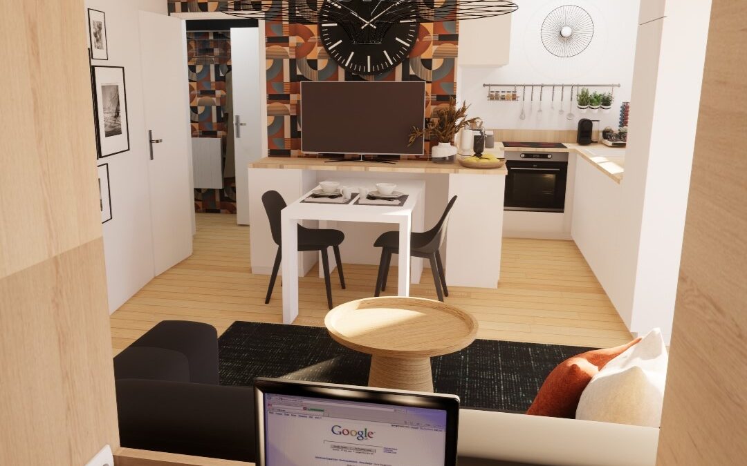 Rénovation d’un studio de 34m²