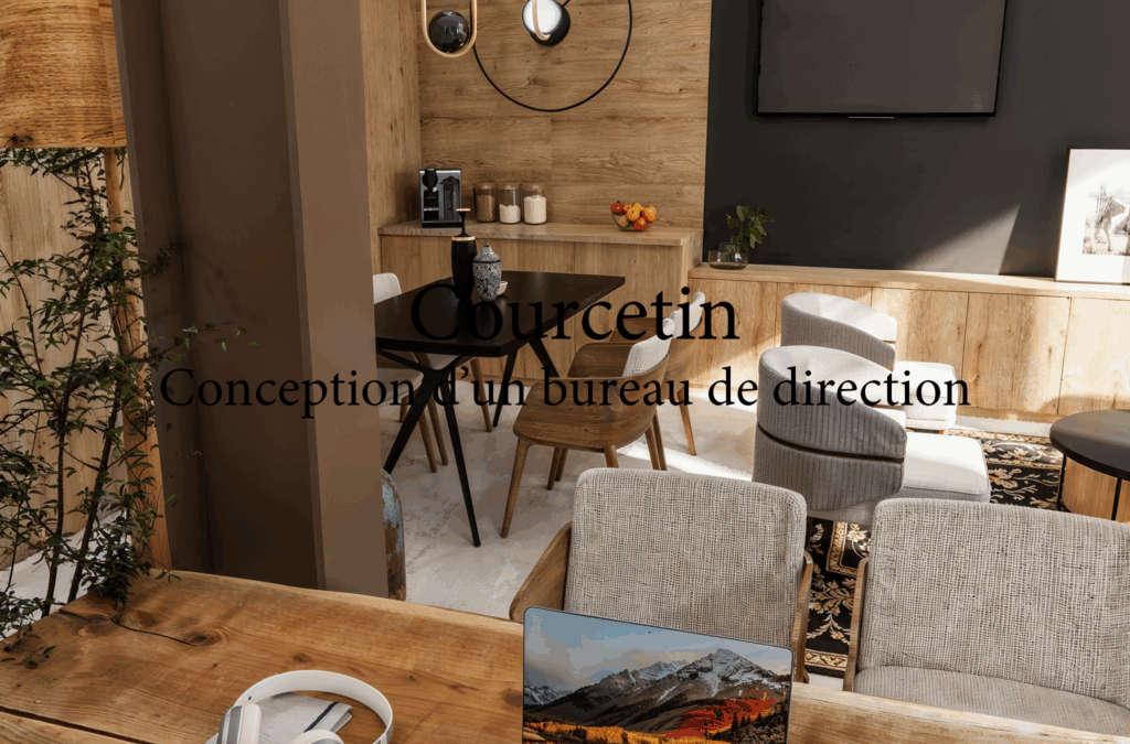 Courcetin – Conception d’un bureau de direction