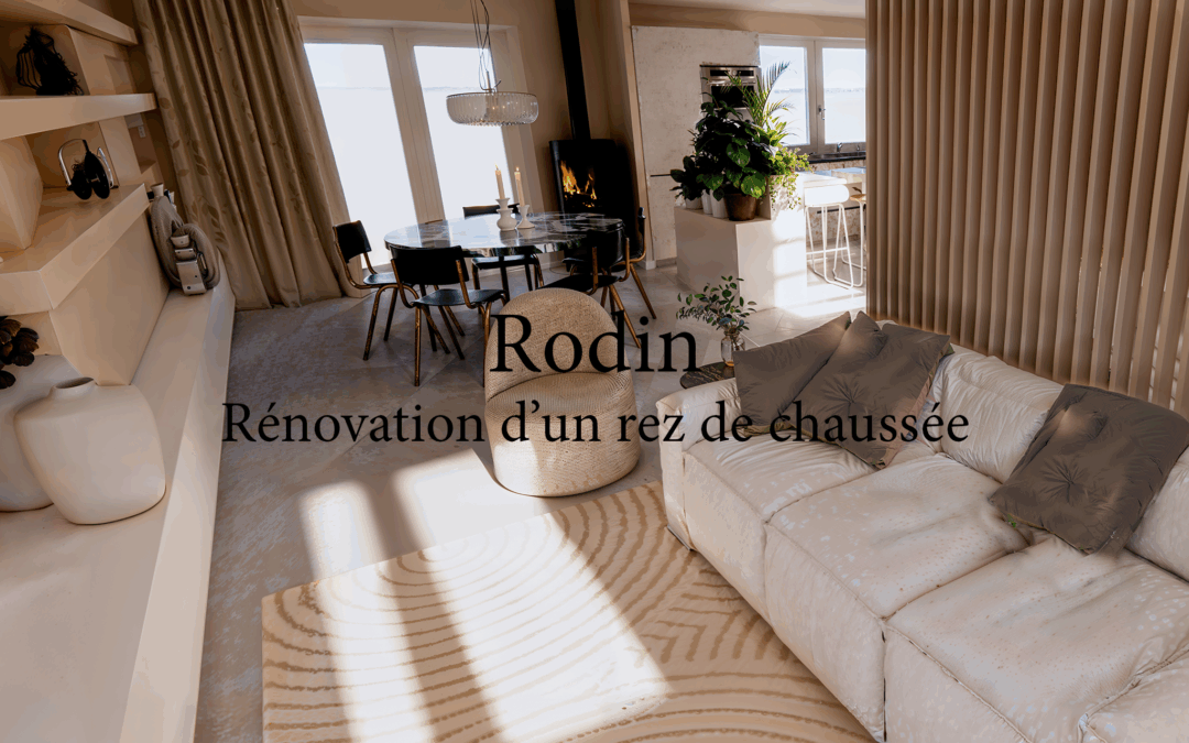 Rodin – Rénovation d’un rez-de-chaussée